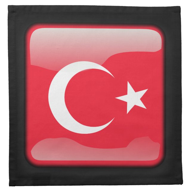 Flag of Turkey Napkin (Front)