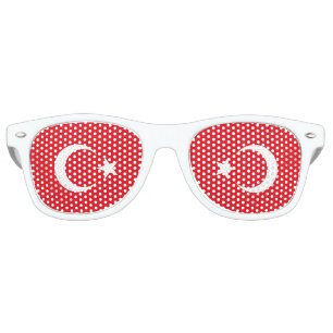 Flag of Turkey Retro Sunglasses