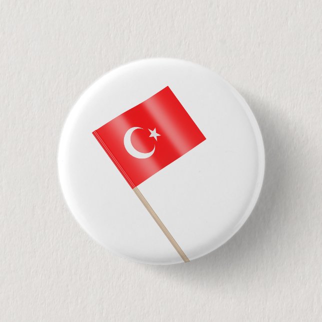 Flag of Turkiye Button (Front)