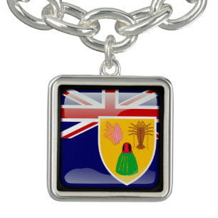 Flag of Turks and Caicos Islands Bracelet