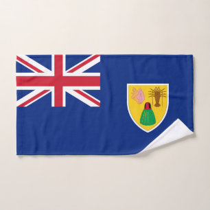 Flag of Turks and Caicos Islands Hand Towel