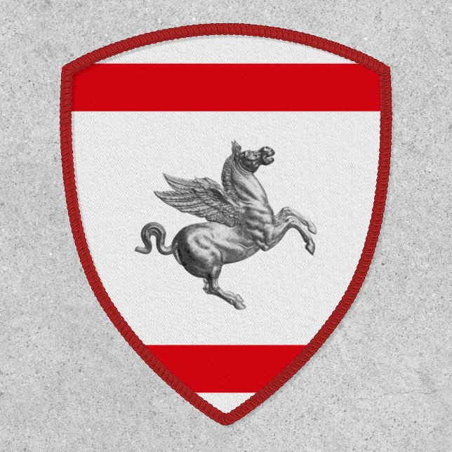 Flag of Tuscany, ITALY Patch (Front)