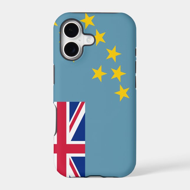 Flag of Tuvalu Iphone Case (Back)