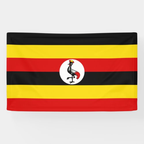 Flag of Uganda Banner