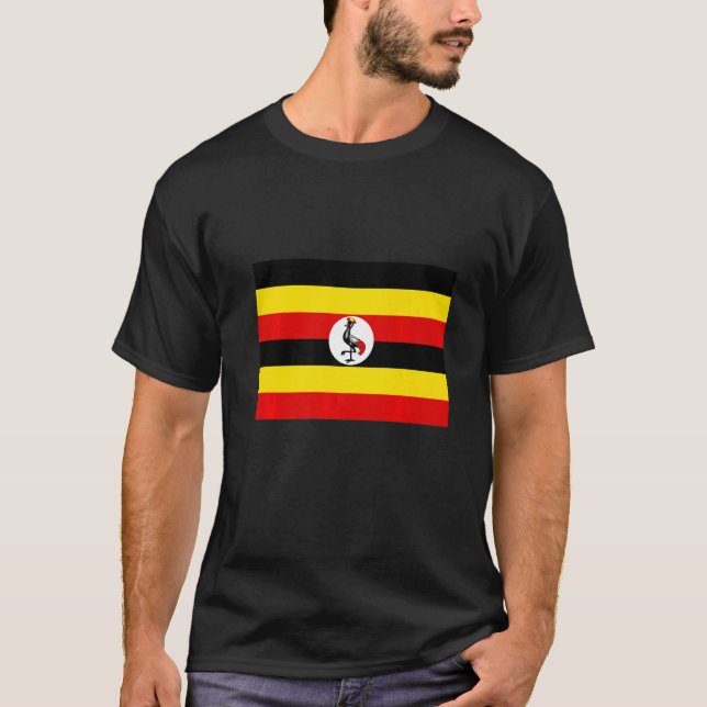 Flag of Uganda Premium T-Shirt (Front)