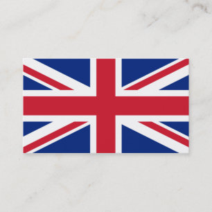 Flag of UK Business Cards