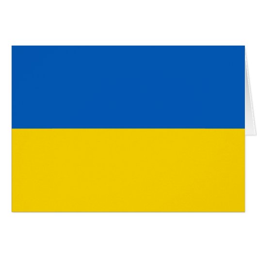 Flag of Ukraine (Front Horizontal)