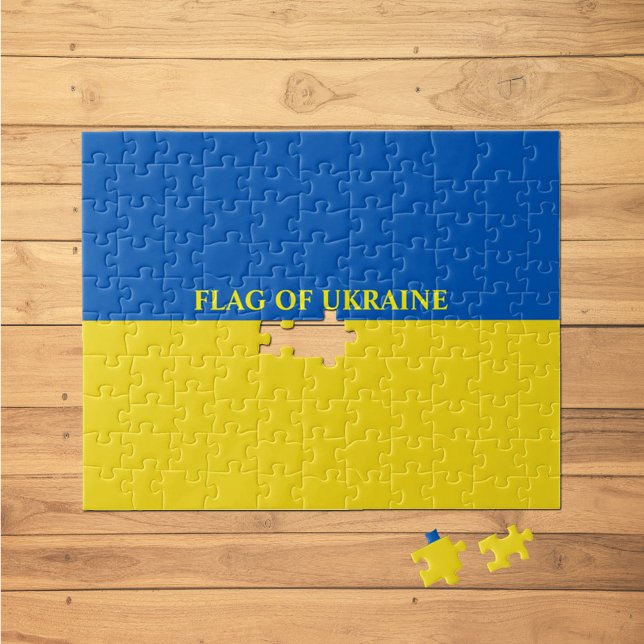 Flag of Ukraine 8"x10" Jigsaw Puzzle (Creator Uploaded)