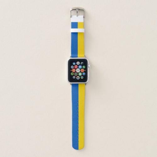 Flag of Ukraine Apple Watch Band