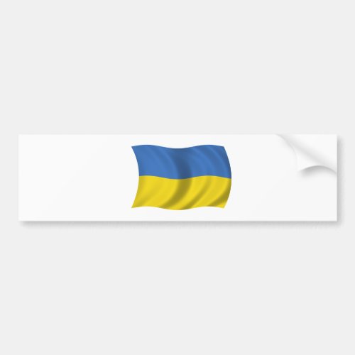 Flag of Ukraine Bumper Sticker