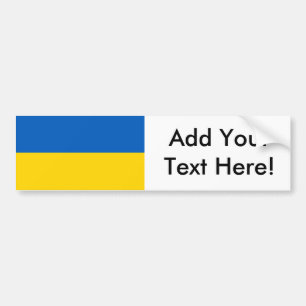 Flag of Ukraine Bumper Sticker