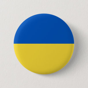 Flag of Ukraine Button