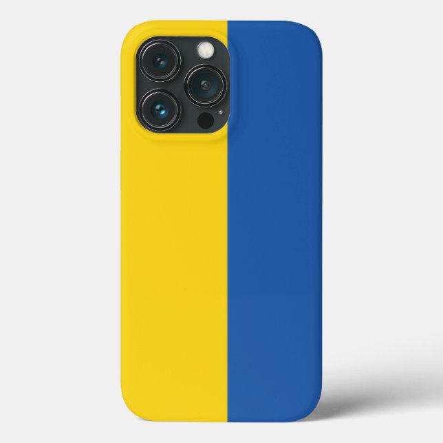 Flag of Ukraine Button Case-Mate iPhone Case (Back)