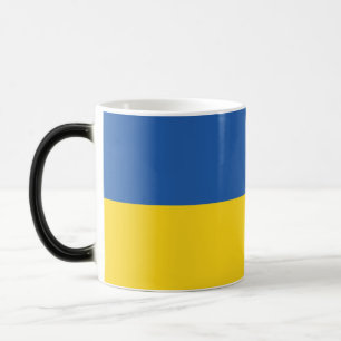 Flag of Ukraine Button Color Morph Mug
