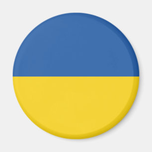 Flag of Ukraine Button Magnet