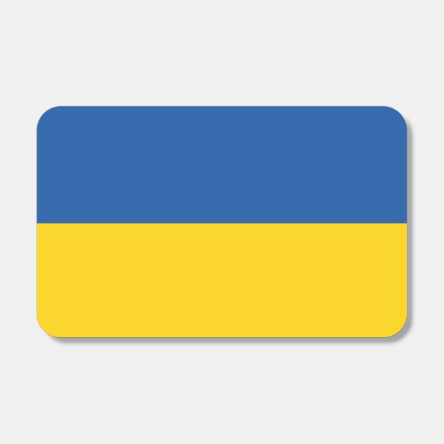 Flag of Ukraine Button Matchboxes (Front)
