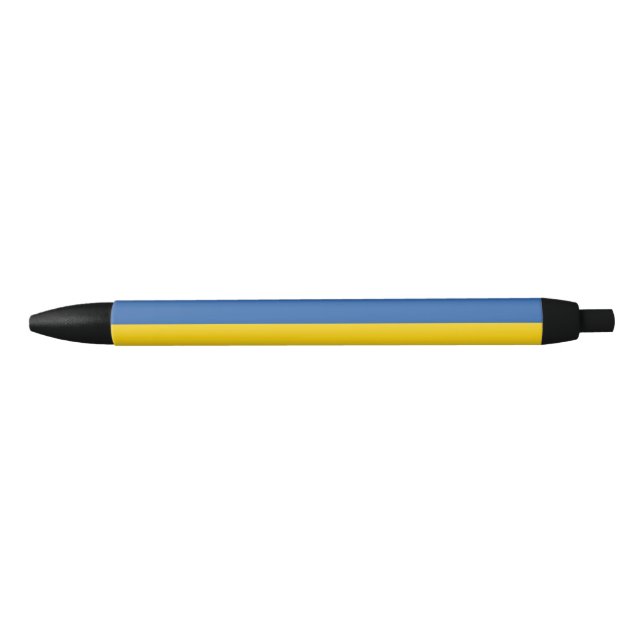 Flag of Ukraine Button Pen (Front)