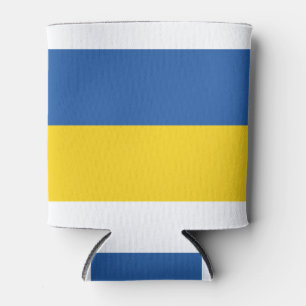Flag of Ukraine Can Cooler