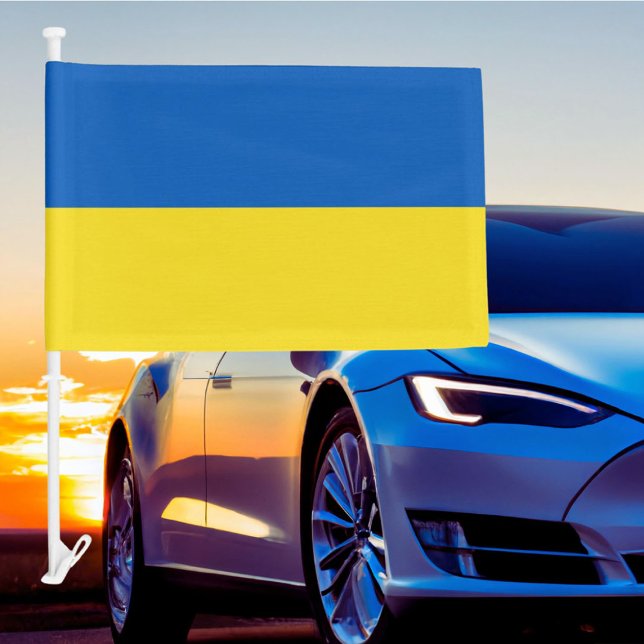 Flag of Ukraine Car Flag (Flag of Ukraine Car Flag)
