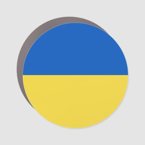 Flag of Ukraine Car Magnet