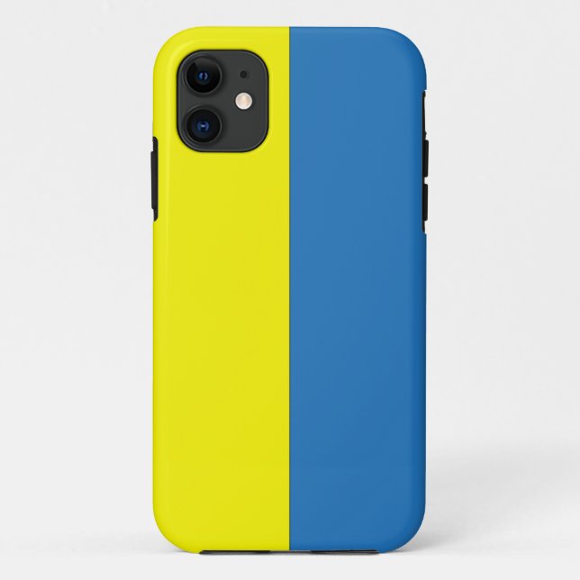 Flag of Ukraine Case-Mate iPhone Case (Back)