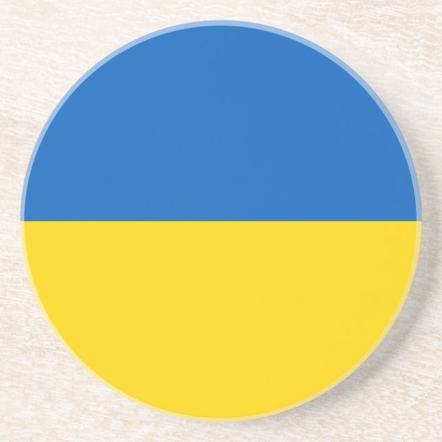 Flag of Ukraine Coaster (Front)