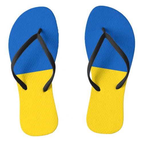 Flag of Ukraine Flip Flops