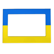 Flag of Ukraine - Freedom - Peace  Magnetic Frame