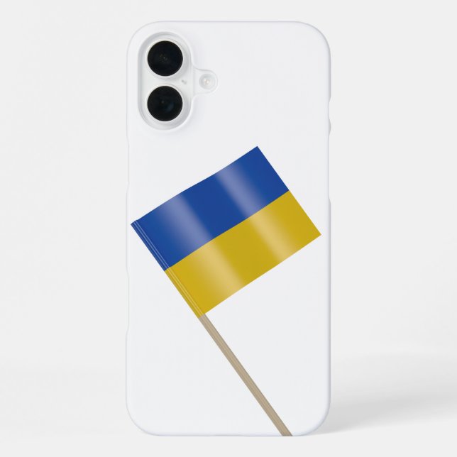 Flag of Ukraine Iphone Case (Back)