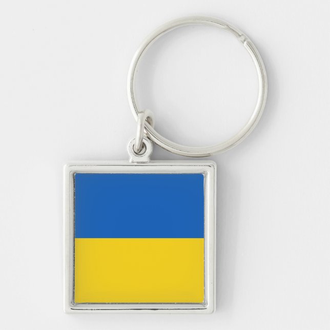 Flag of Ukraine Keychain (Front)