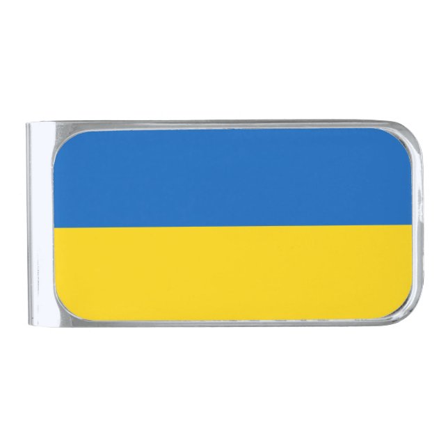 Flag of Ukraine Money Clip (Front)