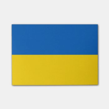 Flag Of Ukraine Post-it® Notes by kfleming1986 at Zazzle