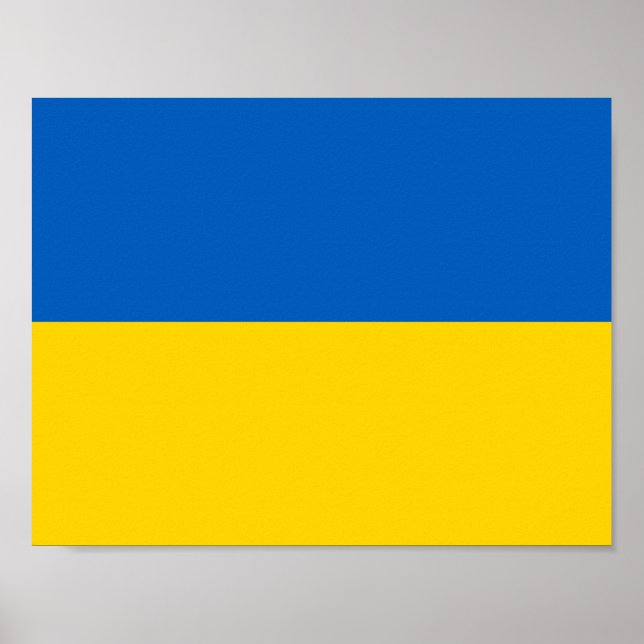 Flag of Ukraine Poster (Front)