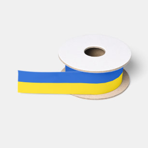 Flag of Ukraine Satin Ribbon