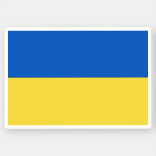 Flag of Ukraine Sticker