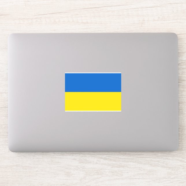 Flag of Ukraine Sticker (Computer)