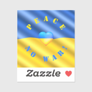 Flag Of Ukraine Stickers Freedom Support