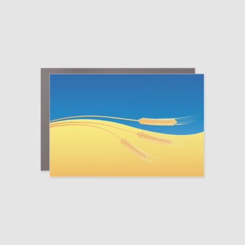 Flag of Ukraine symbolic Car Magnet