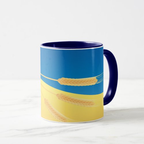Flag of Ukraine symbolic Mug