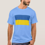 Flag Of Ukraine T-shirt at Zazzle