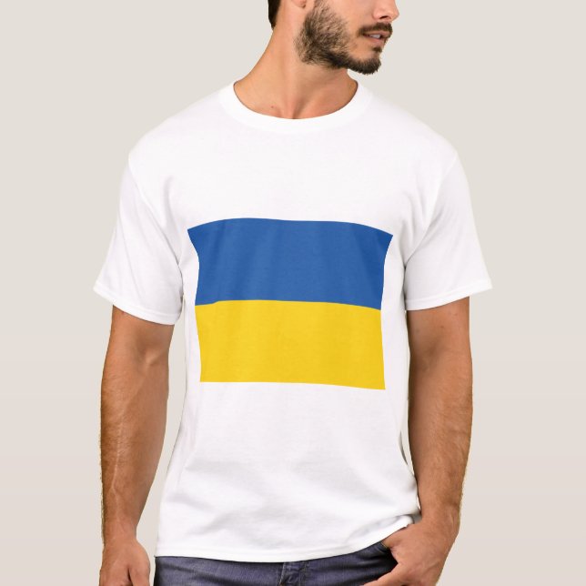 Flag of Ukraine T-Shirt (Front)