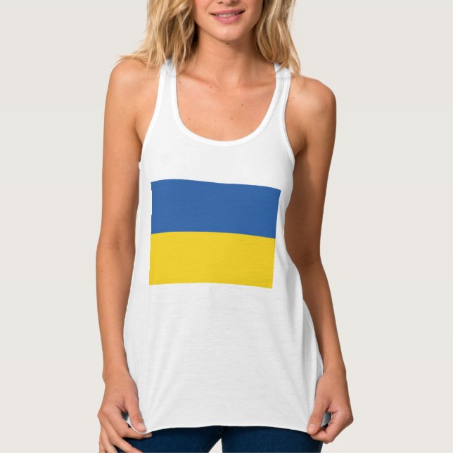 Flag of Ukraine Tank Top (Front)
