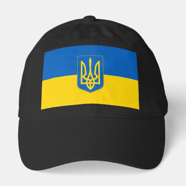 Flag of Ukraine Trident hat (Front)