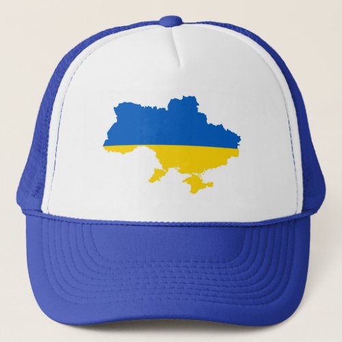  Flag of Ukraine Trucker Hat