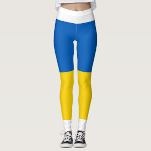 Vintage Ukrainian Flag  Women's Premium Sports Leggings – OniTakai