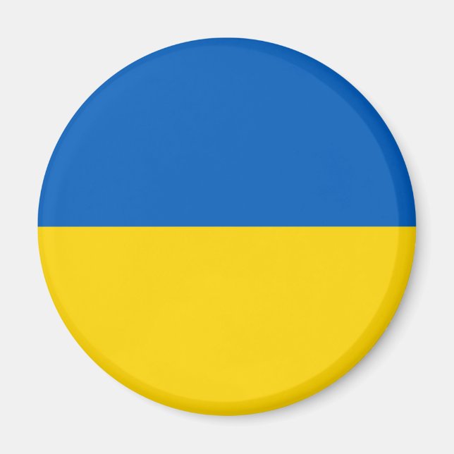 Flag of Ukraine - Ukrainian Flag - Прапор України Magnet (Front)