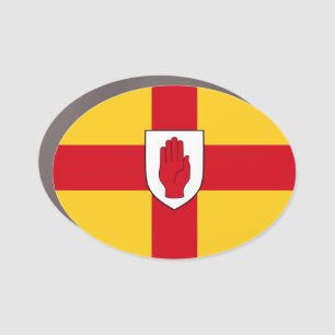 Flag of Ulster Car Magnet