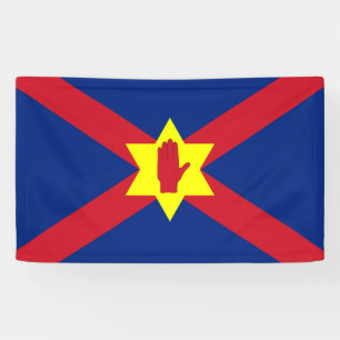 Flag of Ulster Nation (Northern Ireland) Banner