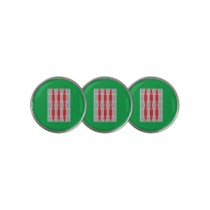 Flag of Umbria (Italy) Golf Ball Marker