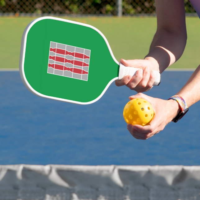 flag of Umbria, Italy Pickleball Paddle (Insitu)